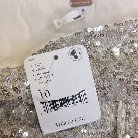 Free People Sian Sequin Mini Skirt - Picture 5 of 6